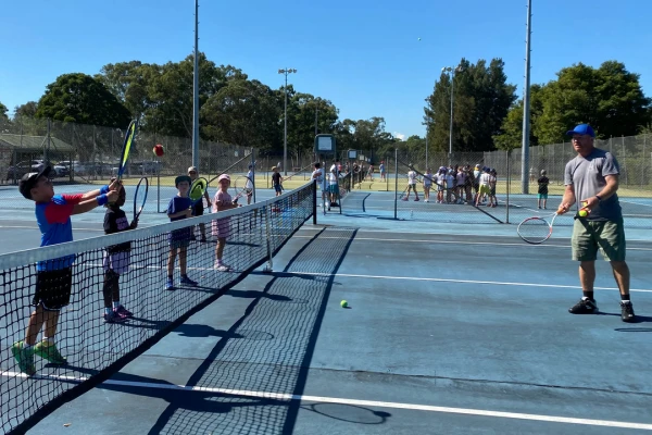 Kids Group Tennis Lessons at Richmond Tennis Centre