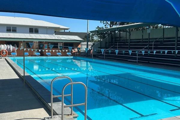 Donald Swimming at Marshall Road State School