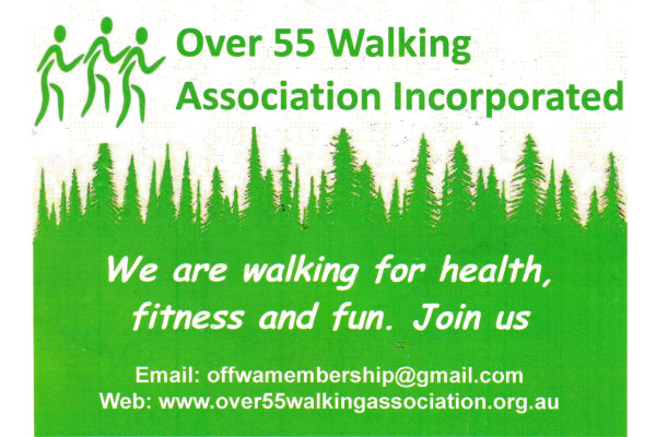 Over 55 Walking Association Inc. (O.F.F.W.A.)