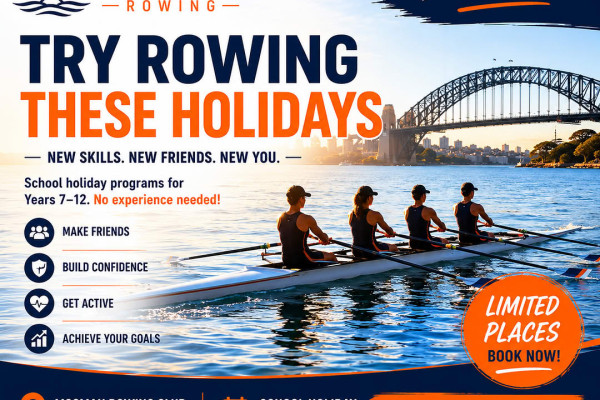 Good Form Rowing School Holiday Program - Years 7-12
