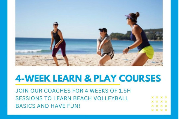Beach Volleyball Level 1 Learn & Play Course - Manly Beach