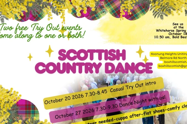 Scottish Country Dance Welcome!