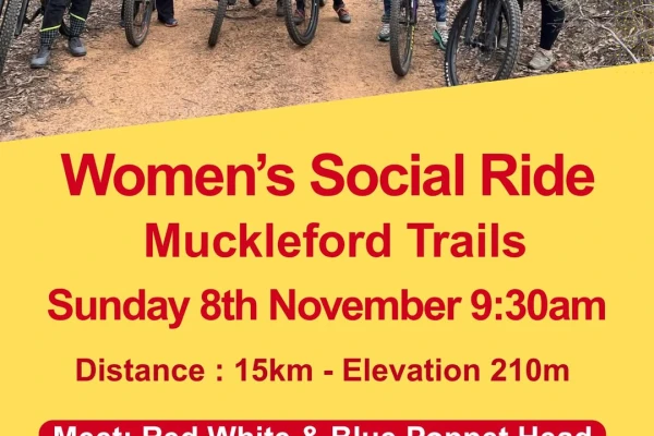 Women’s Social Ride – Muckleford Trails