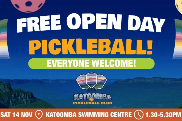 Free Pickleball Open Day - Katoomba Pickleball Club